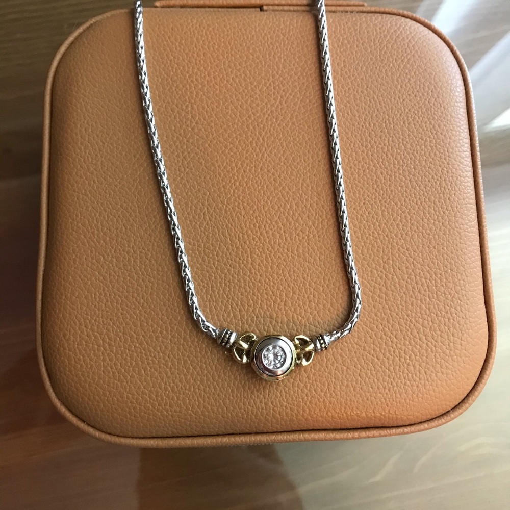 John Medeiros BEIJOS 6MM SINGLE STONE NECKLACE